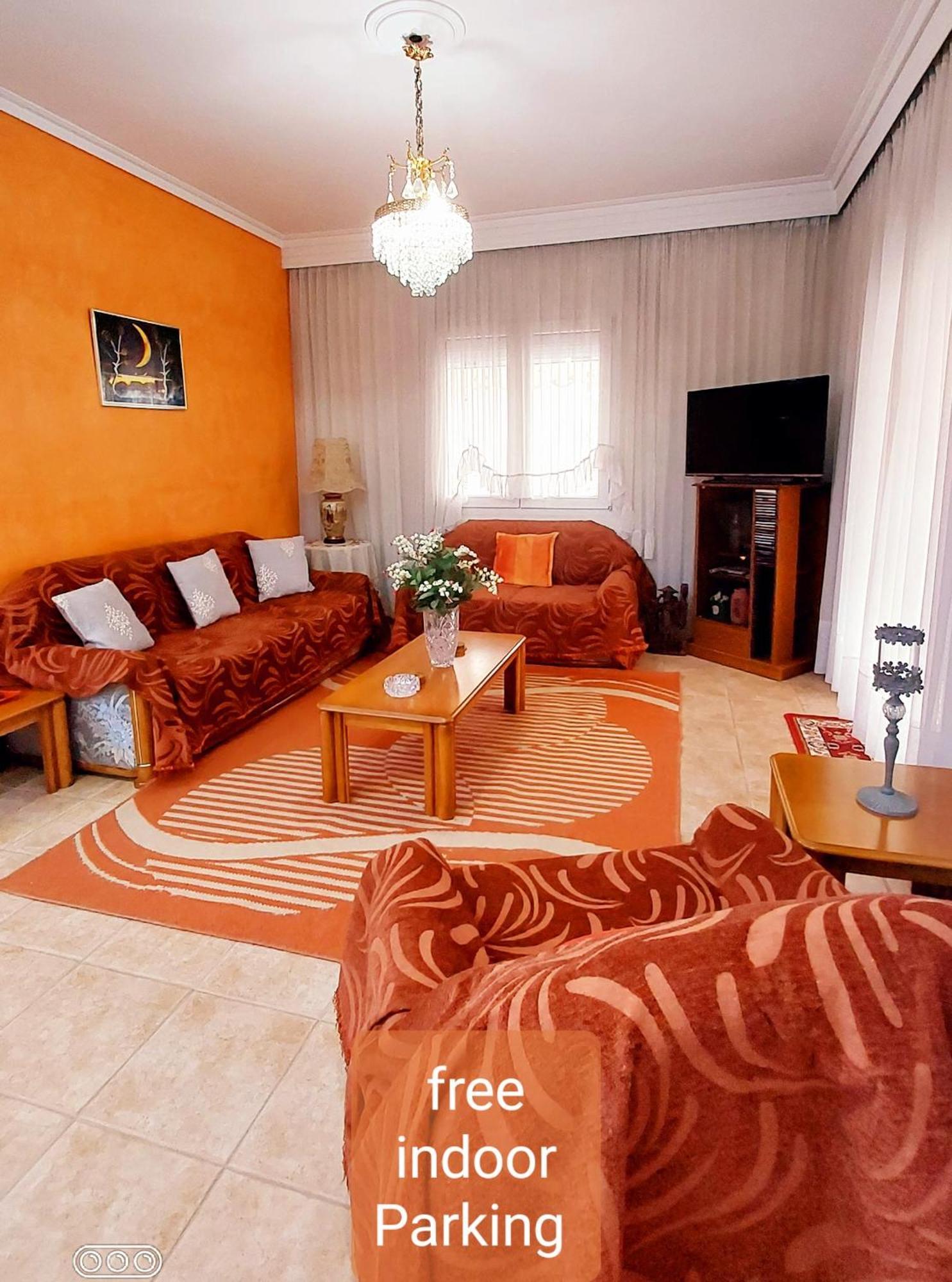 סלוניקי "Home Sweet Home" 3 Bedrooms Big House 110M Free Indoor Parking! מראה חיצוני תמונה